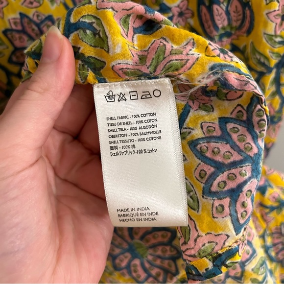 Cleobella Mindy Yellow Floral Printed Midi Dress - Picture 5 of 6